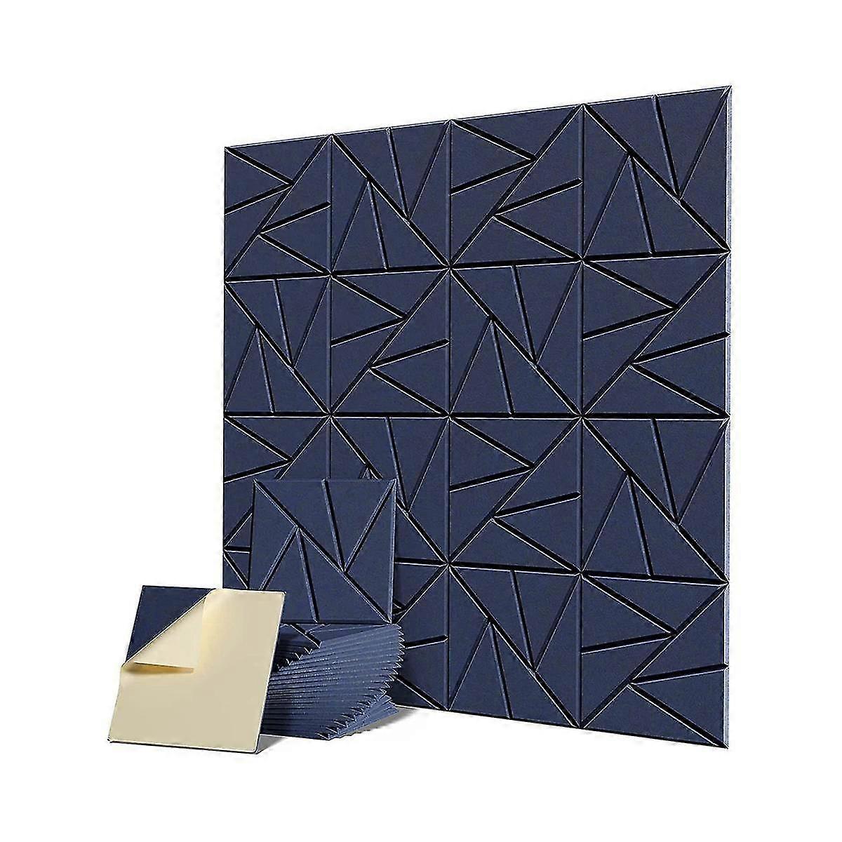 16pcs Acoustic Panel With Self-adhesive,12x12x0.4in Sound Proof Panel,sound Panel High Density Stud