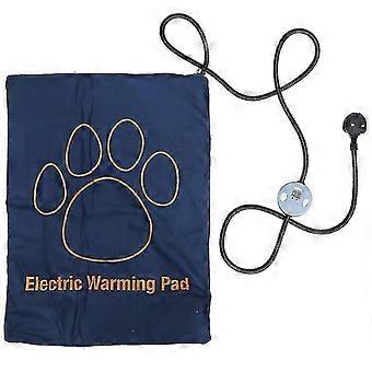 60 X 45 Cm Pet Bed Heating Pad Temperature Control Dog Cat Bunny Kitty Heater Mat (blue)