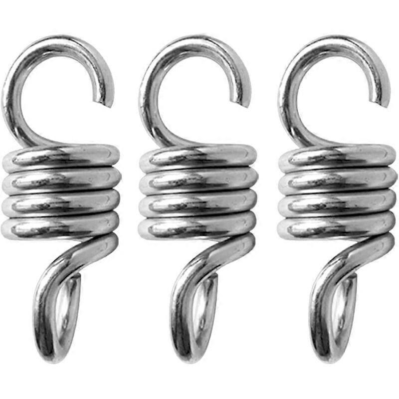 Spring Hammock 3 Pcs Healwe 8Mm Hammock Chair Spring, Spring Hook Extension