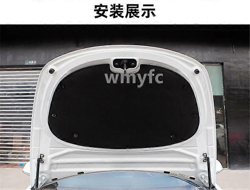 Protective footstands in soundproof cotton for front trunk, shock plate, sound insulation, hood, accessories for models 3, 2022