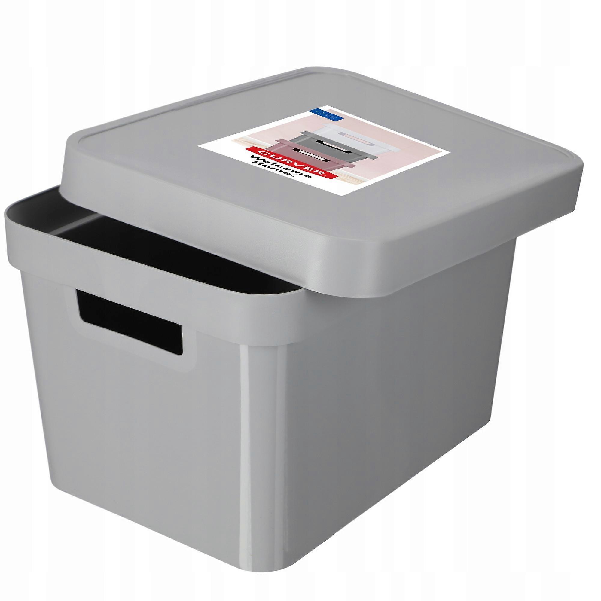 CURVER Containerbox mit Deckel 17 l grau