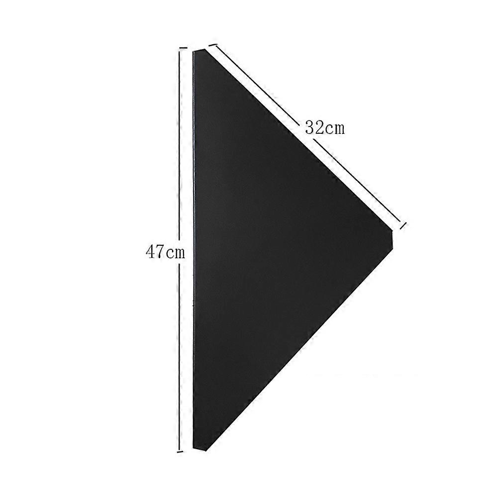 Triangular stainless steel panel for the outside, folding mesh, side table connector, camping plate, shelf support