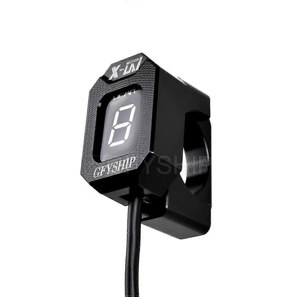 För Harley Davidson Dyna Modeller 2008 2009 2010 Motorcykel växelindikator 1-6 nivå Data Link Connector Plug and Play Växelmätare