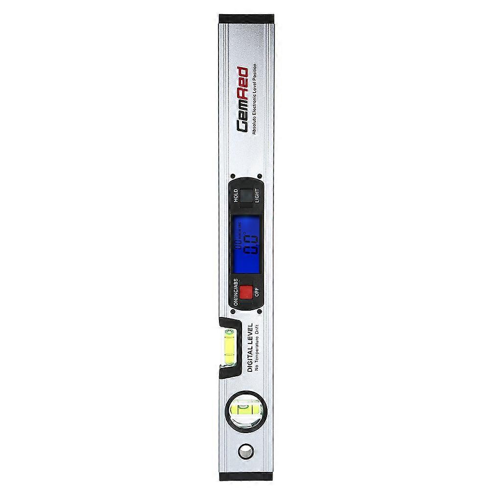 Digital Level Spirit Level Angle Finder with Magnetic 16" Long Leveling Instrument with Vertical & Horizontal Spirit Bubble