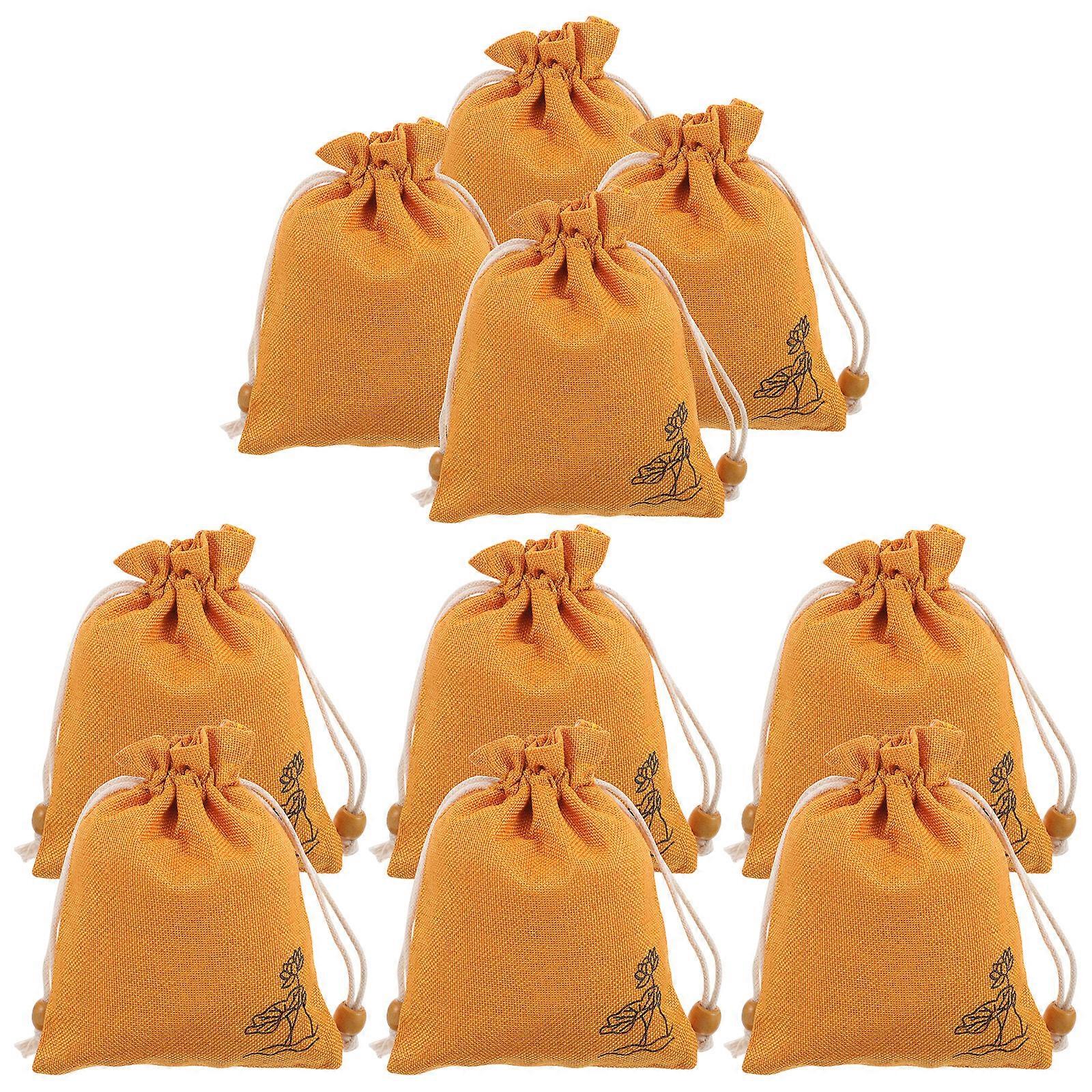 10pcs Chinese Style Empty Fragrance Bag Refillable Sachet Bag Empty Fragrance Sachet