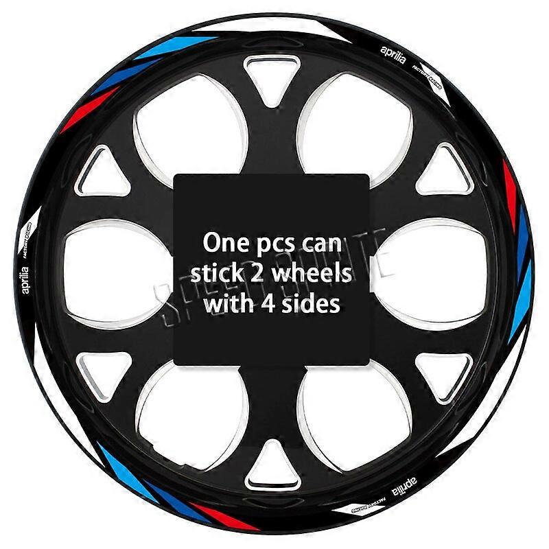 Wheel Sticker Stripe Tape Rim Decals Hub Accessories For Aprilia RS660 Tuono SR50 RS4 50 RS125 RSV4 GPR150 DORSODURO 750 shiver Motorcycle Knee & Shin