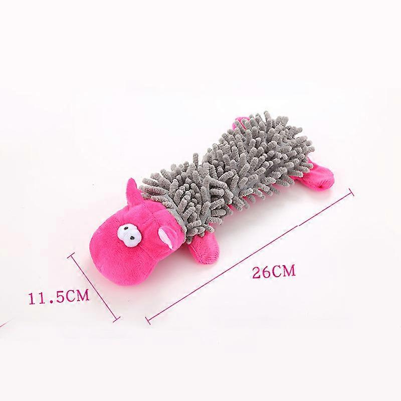 Durable Low Price Pet Dog Plush Toy Animal Shape with Squeaky for Small Dogs Chihuahua Yorkshire Bichon Puppy Chew Cleaning Toys