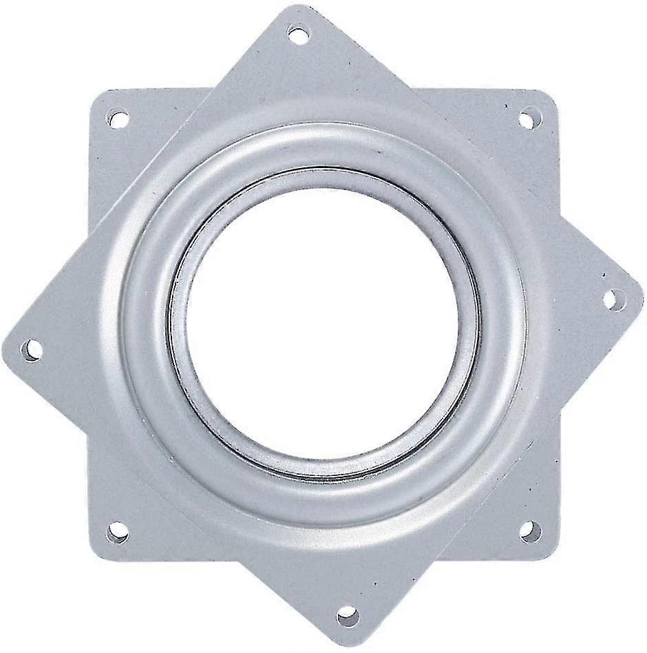 Square Lazy Susan Rotating Platform 360 Degrees Turntable Swivel Plate With4 inches