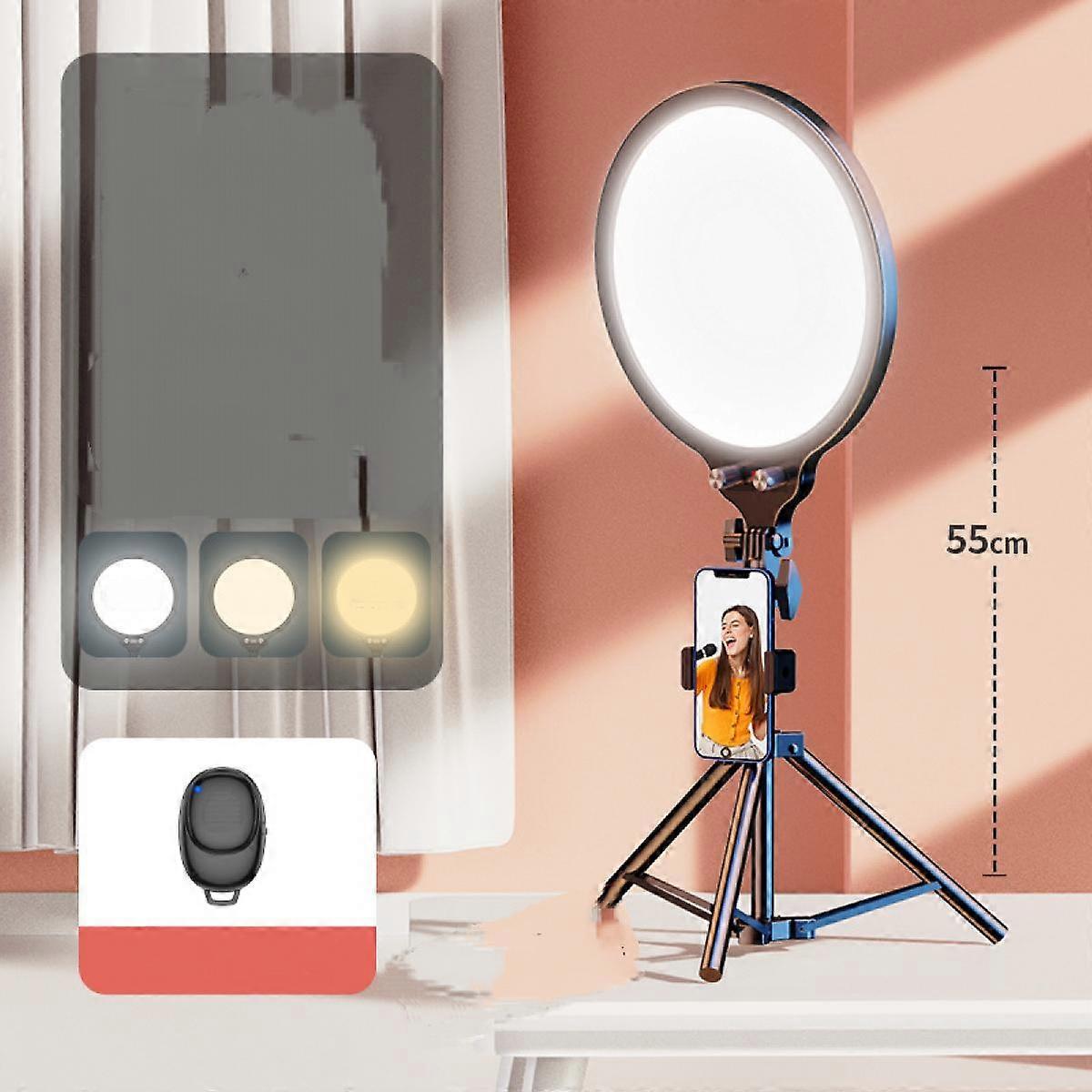 32CM Filling Light Ring Shaped Phone Live Bracket