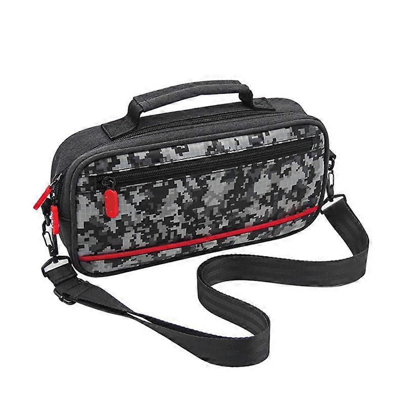 Portable Camouflage Tote Bag Storage Handbag Carry Case for Switch & NS Lite