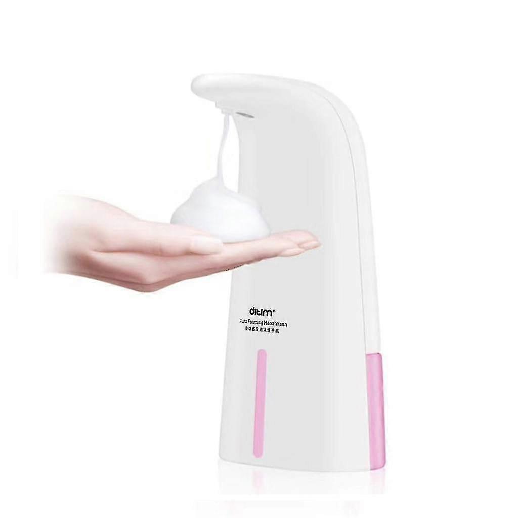 250ml Automatic Soap Dispenser, Infrared Sensor Hand Washer, White