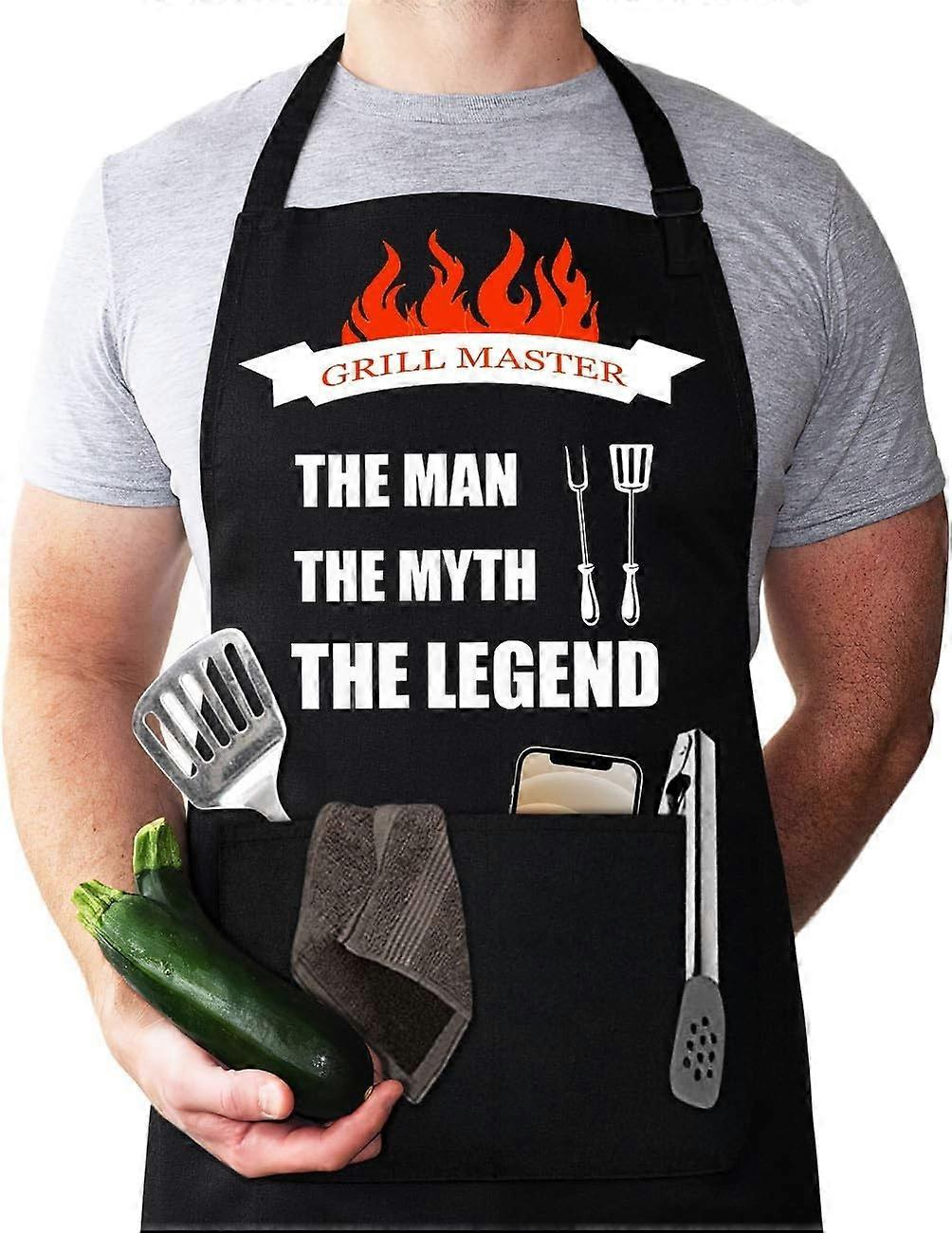 New Aprons for Men, Mens Apron, Funny Aprons for Men, Adjustable Neck Strap Waterproof and OilProof