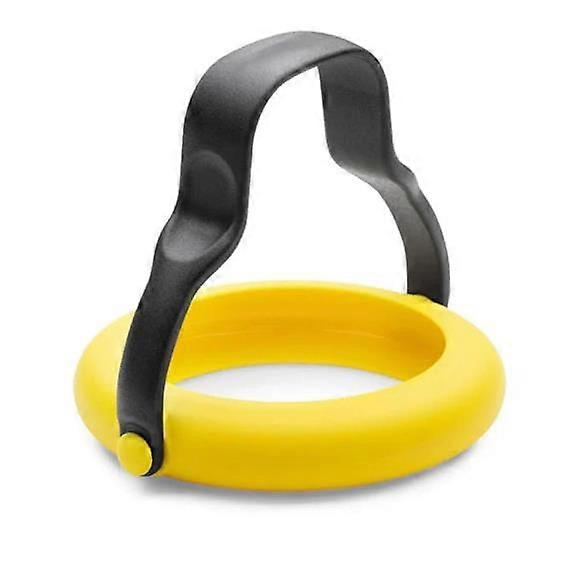 Egg Cooking Shaping ,Silicone Egg Shaper Rings with Handle Household Egg Cooking Shaping Tool for Home Cooking
