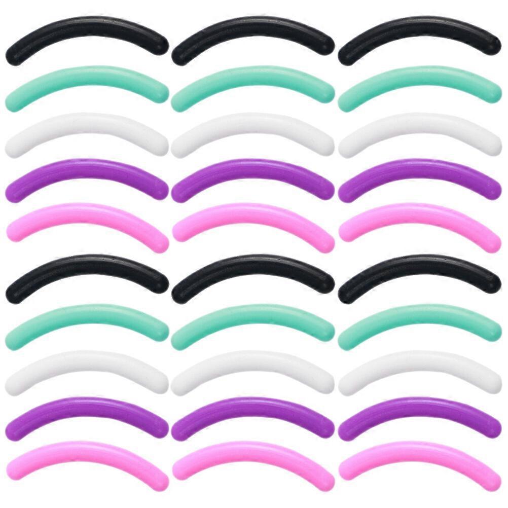 30pcs Σιλικόνη Βλεφαρίδες Curler Refill Pads Βλεφαρίδων Curler Μαξιλάρια Eyelash Curler Refills