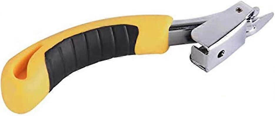 Staple Puller, Fast Puller for Removing Staples, Steel Construction, Upholstery Lifter/Professional Metal Puller Rubberized Staple Removal Tool