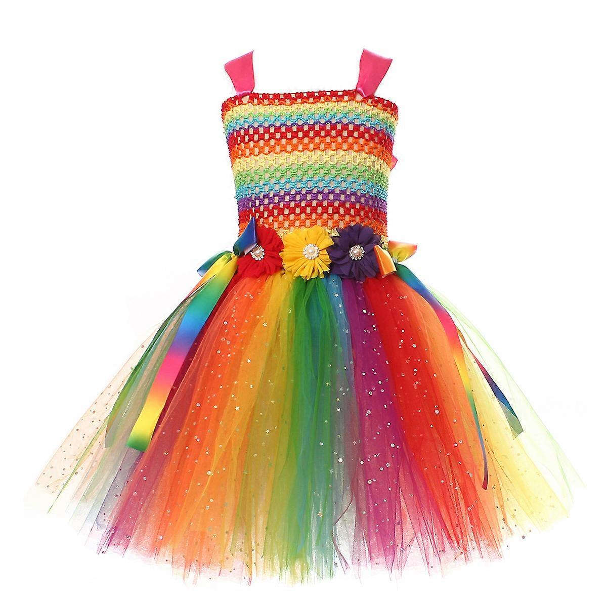 Rainbow Butterfly Fairy Princess Dress Mesh Elf Dress Suit Dance Performance Costumes | Fruugo UK Rainbow Butterfly Fairy Princess Dress Mesh Elf Dress Suit Dance Performance Costumes | Fruugo UK
