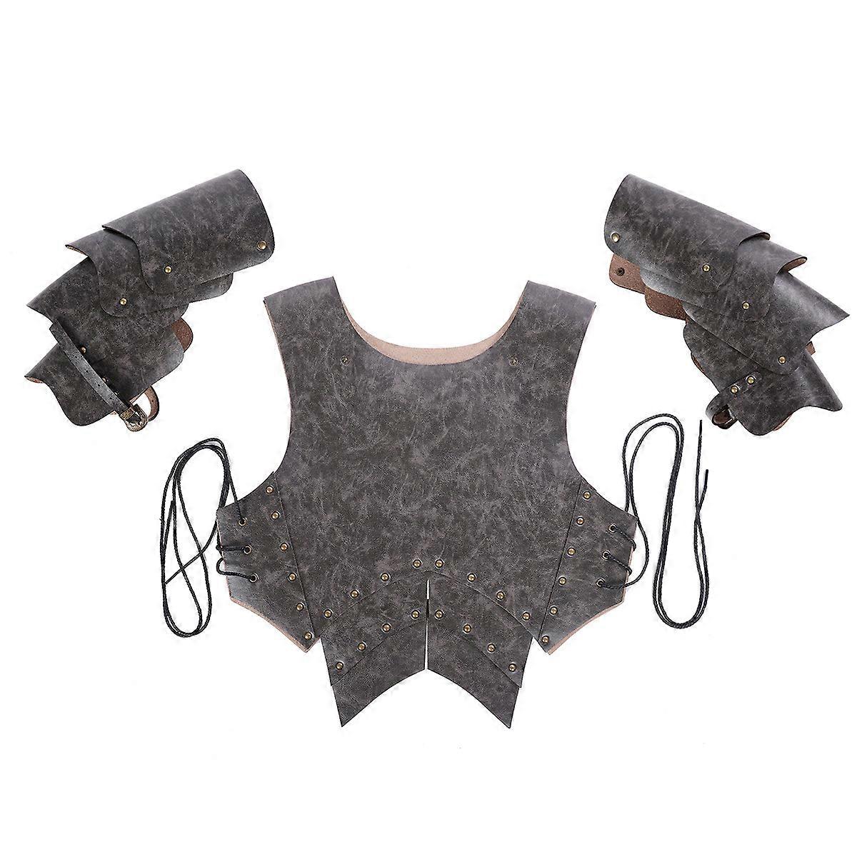 Viking Leather Armor Medieval Knight Vest Armor