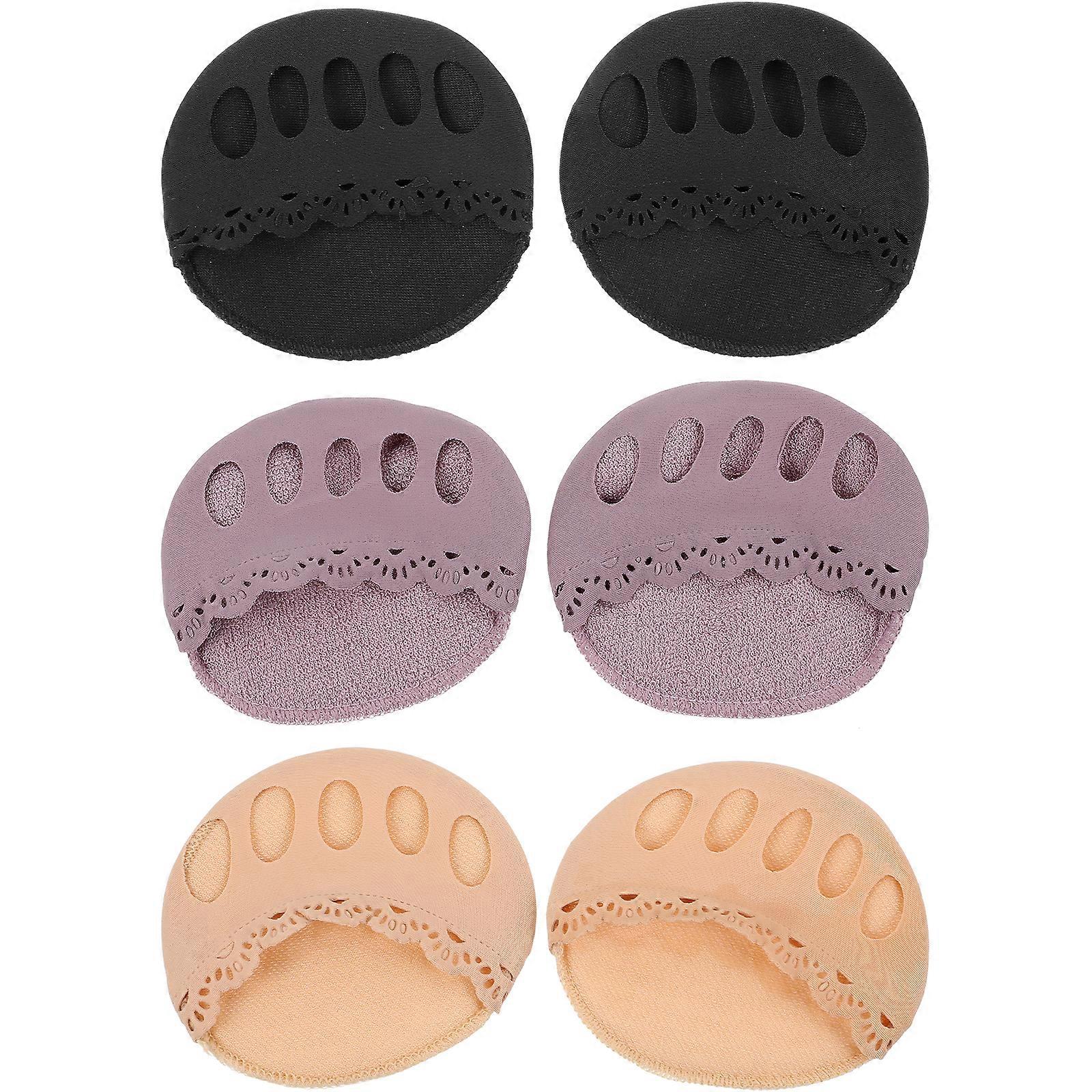 3 Pairs Toe Separator Socks Women Socks Breathable Toe Socks Toe Splitters Toe Spacers