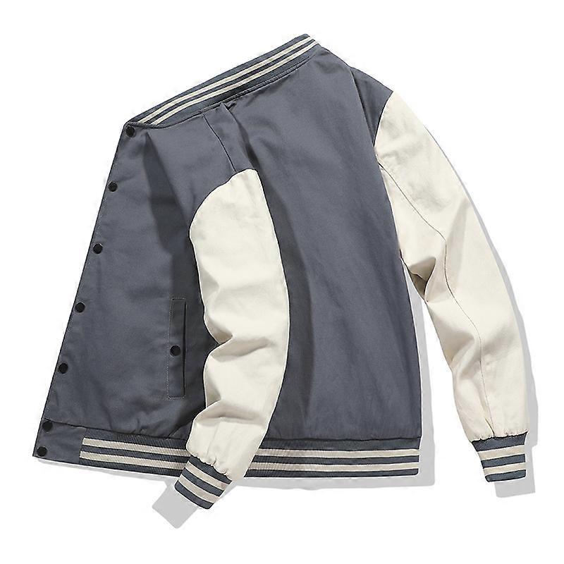 Mens Varsity Jacket Baseball Jacket Lightweight Coat Bomber Jackets