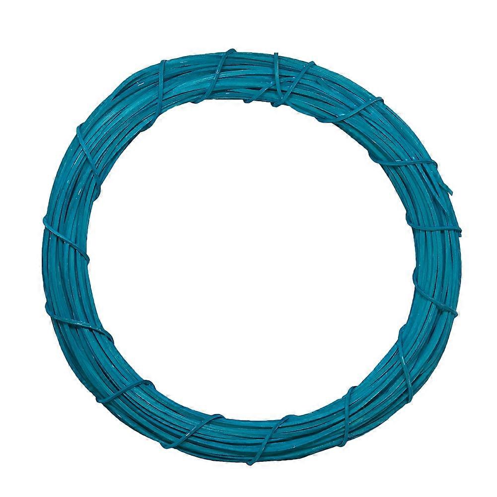 Solid Color Rattan Round Wreath Hoop Hanging Door Wall Wedding Christmas Decor JIKAIX