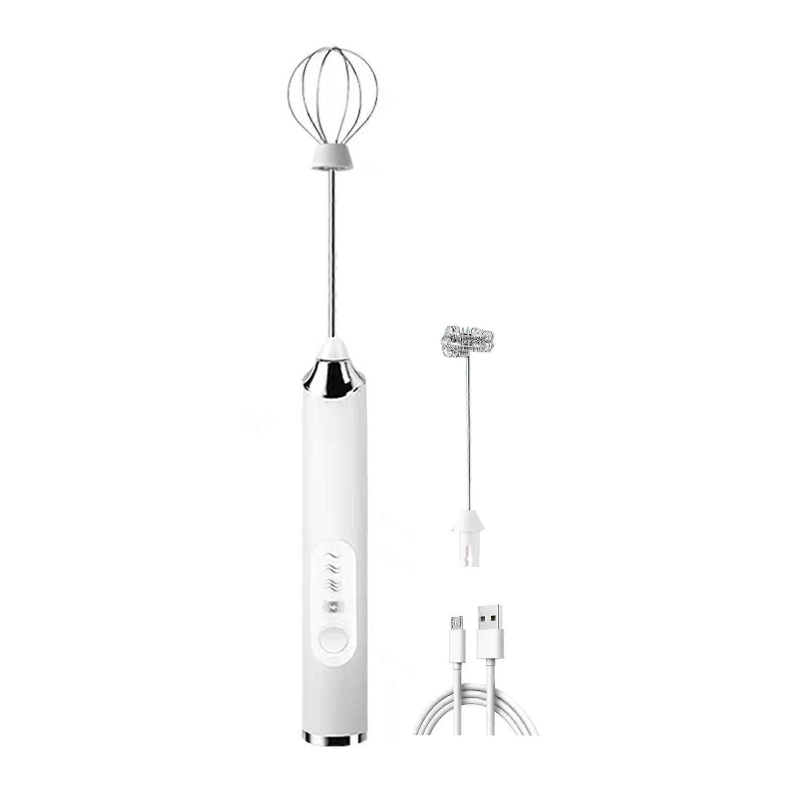 Convenient Egg Beater Standing Stainless Steel 3 Levels Electric Egg Whisk Mixer for Daily Use