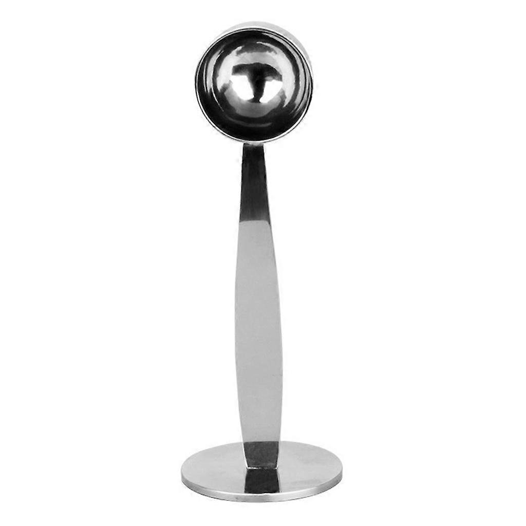Cuillère à café à double usage Marteau à poudre Tamper Facile à utiliser Amateur de café à la maison