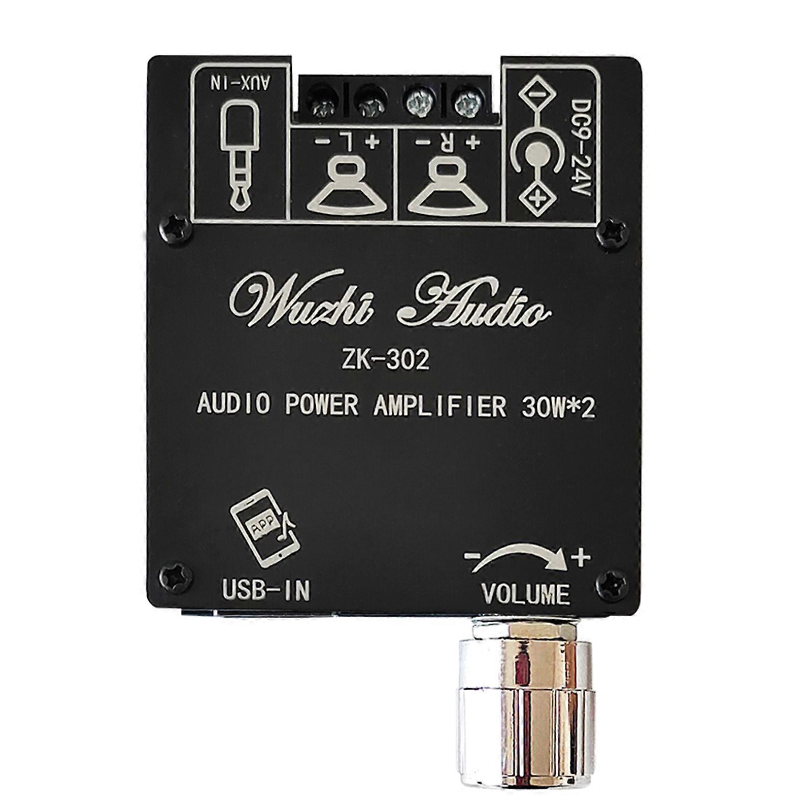 Audio Amplifier Board ZK-302 Bluetooth-Compatible Digital Power Amplifier Board