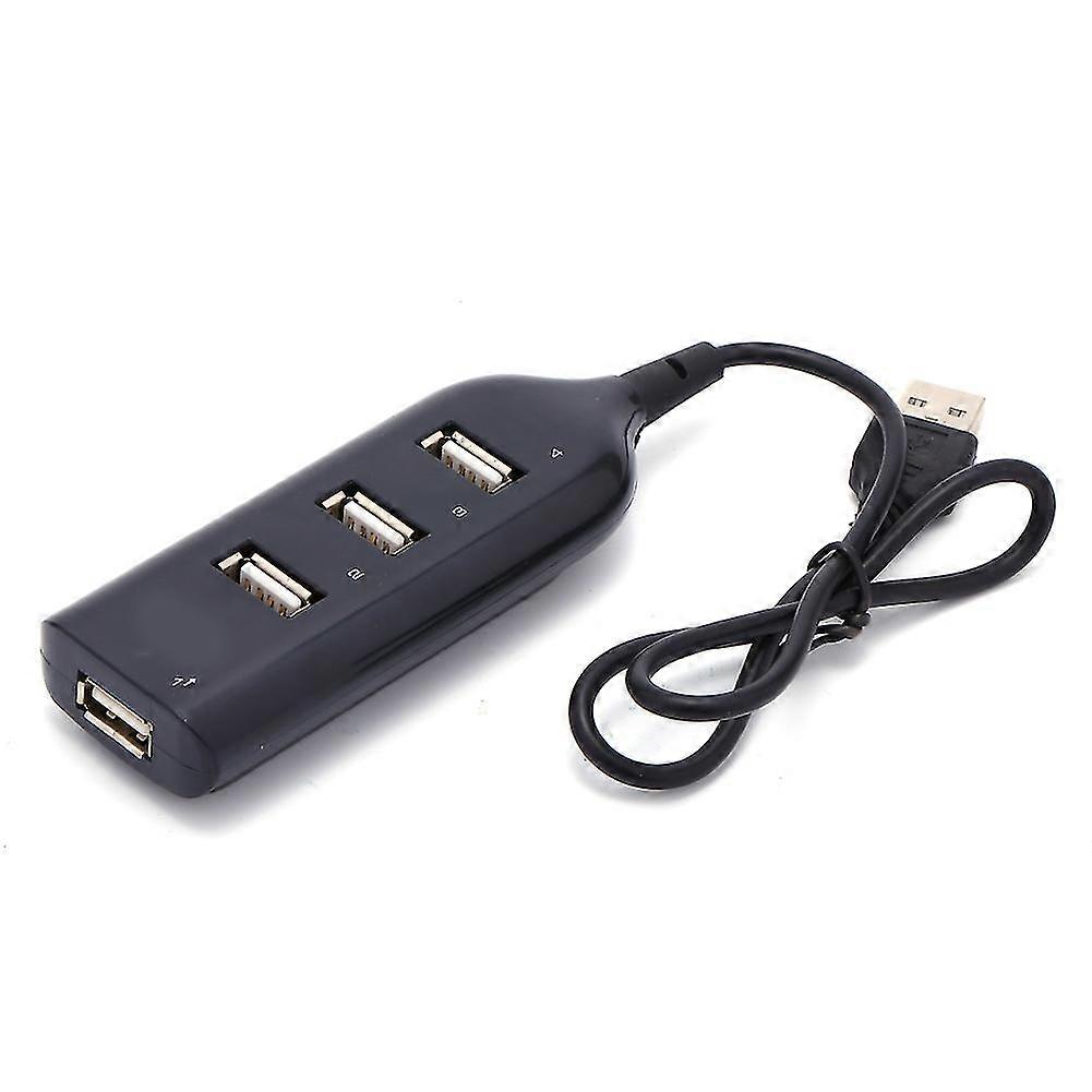 4-Port USB 2.0 Hub Splitter for PC Computer - Wired, Micro USB, Power