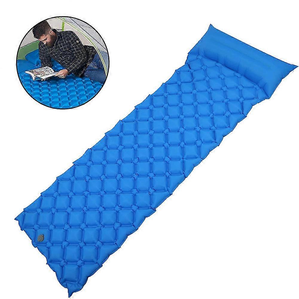 Sleeping Pad - Ultralight Inflatable Sleeping Mat, Ultimate Compatible With Camping, Backpacking, Hiking - Airpad, Inflating Bag, Carry Bag, Repair Ki