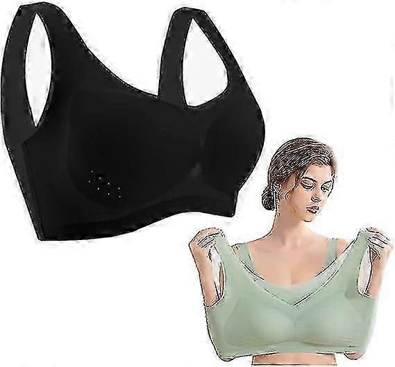 Pispara Lonic Lifting Correction Lymphacy Detoxification Bra,pispara Ice Silk Ion Lymphvity Detoxification And Shaping Powerful Lifting Bra