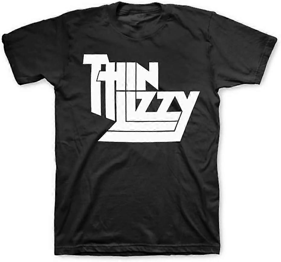 Thin Lizzy Basic Logolu Erkek T-Shirt