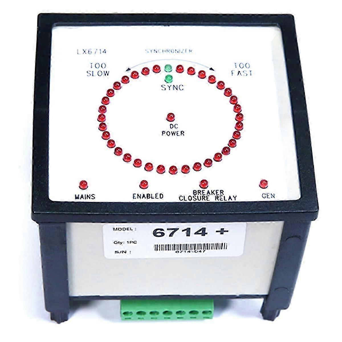 Generator Accessories Synchronized Parallel Table Syc6714+ Generator Parallel Control Cabinet Porta