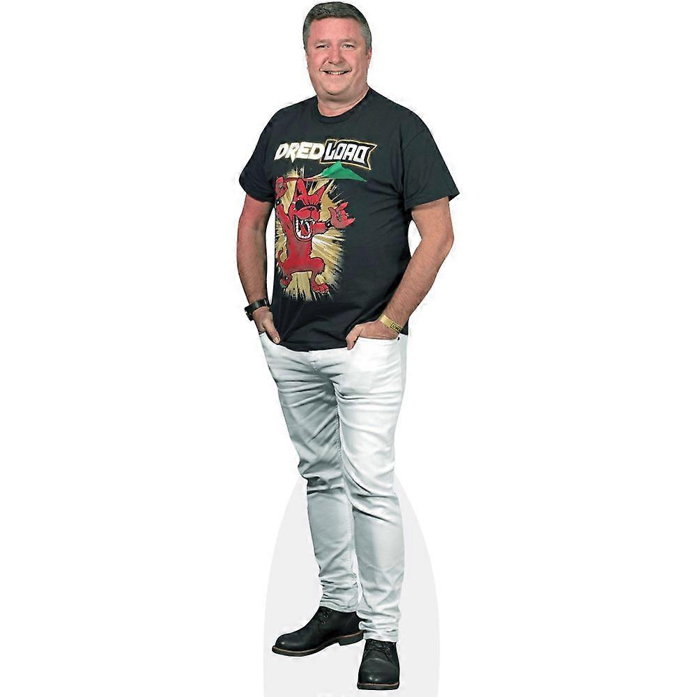 David Croft (Casual) Cardboard Cutout (lifesize OR mini size). Standee. Stand Up.