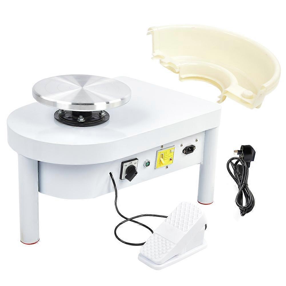 Electric Pottery Wheel Machine Variable Speed CW/CCW DIY Art Ceramic Tool