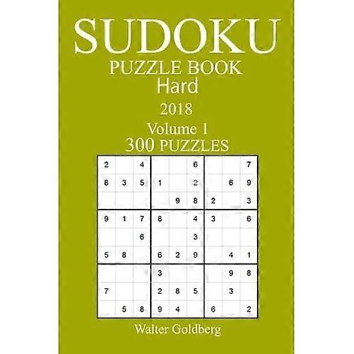300 Hard Sudoku Puzzlebuch - 2018