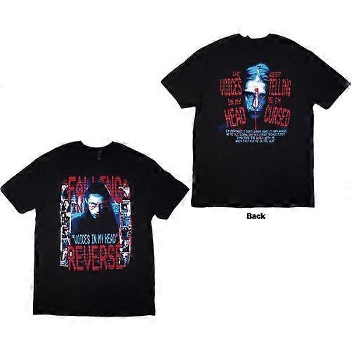 Falling In Reverse Unisex Adult Voice Collage Back Print T-Shirt