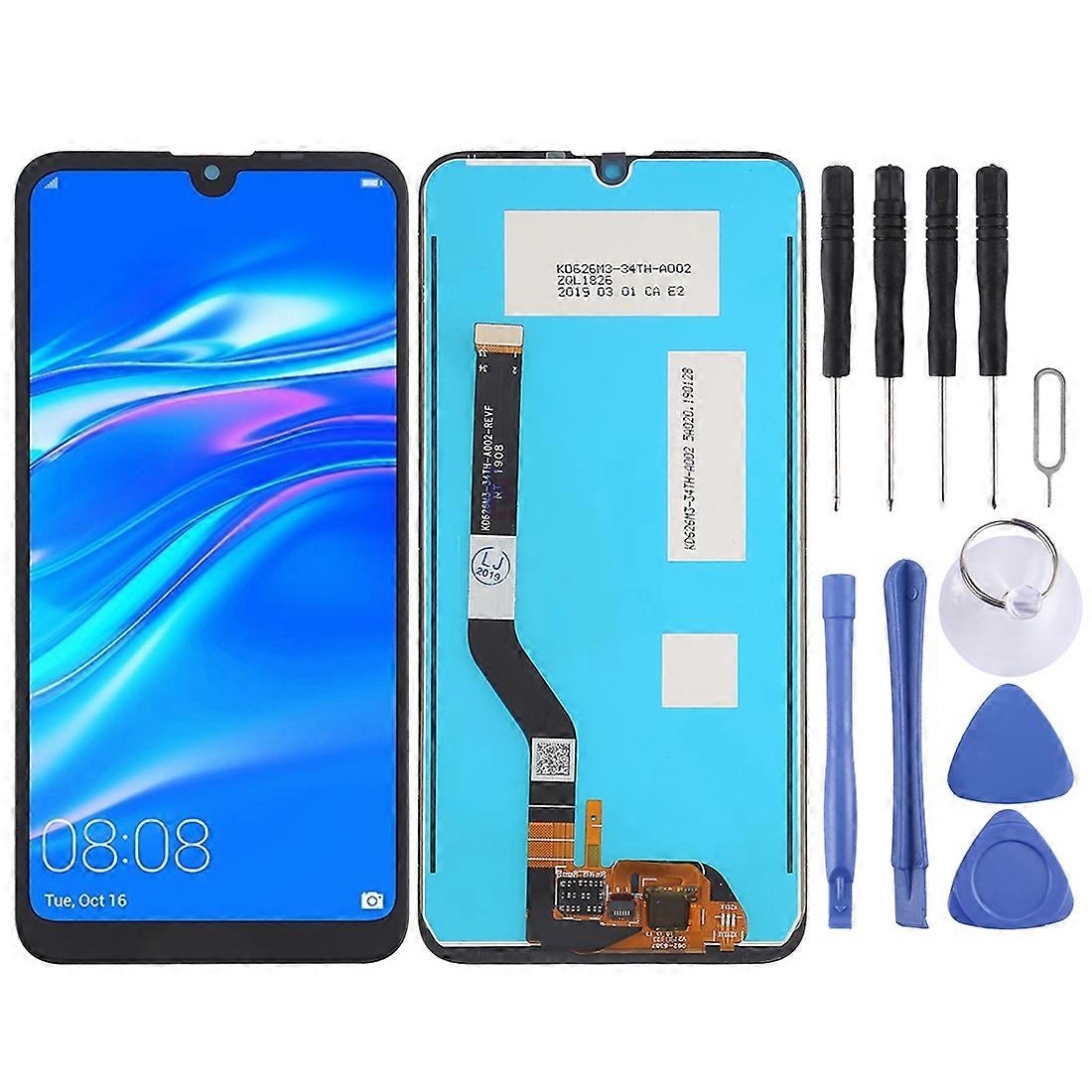 LCD Screen for Huawei Y7 (2019) with Digitizer Full Assembly(Black)