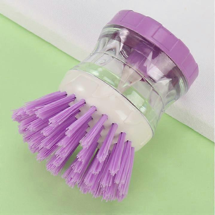Kitchen Brush with Soap Dispense