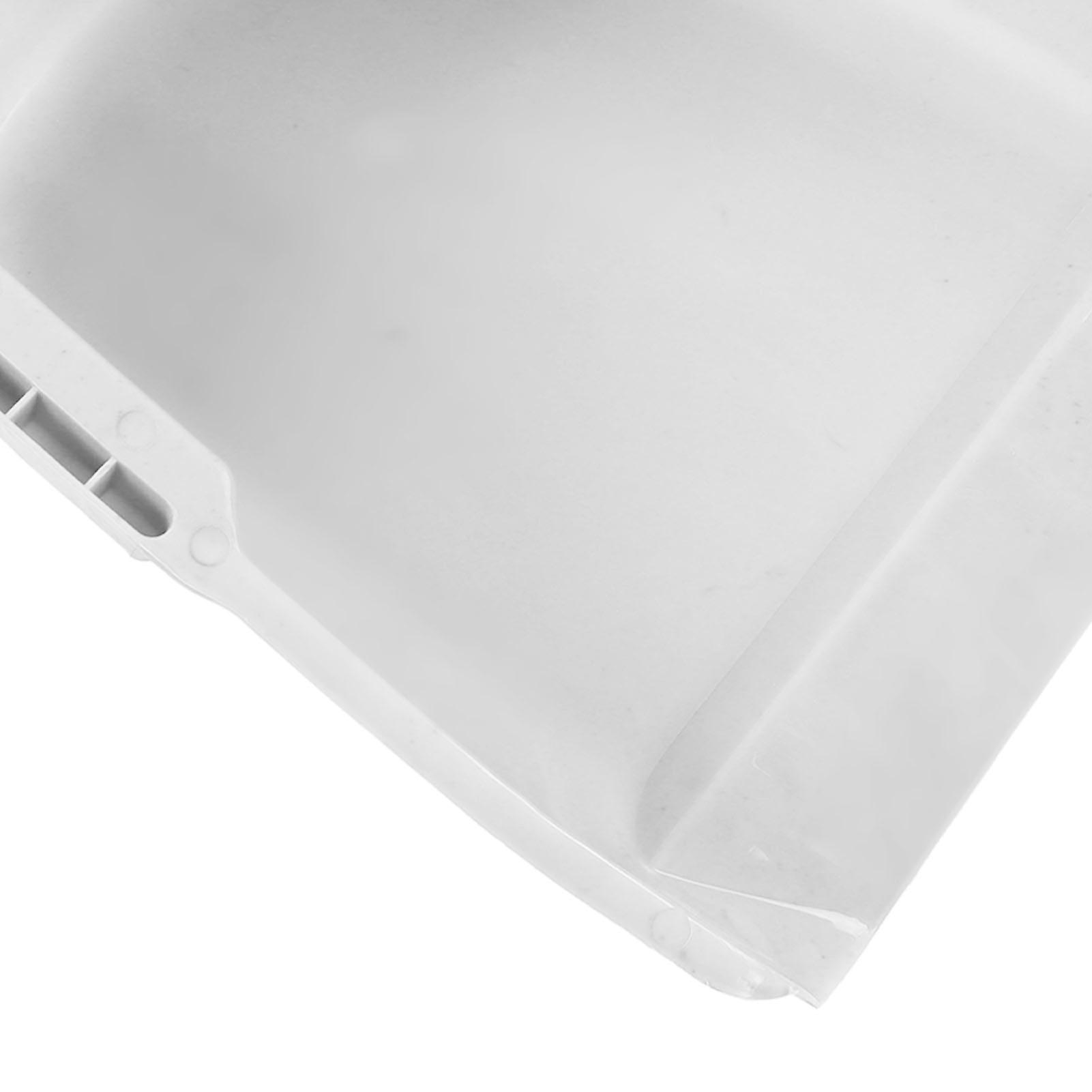 Heavy Duty Plastic Dustpan Large Capacity Double Handle Wear Resistant Grain Drying Dustpan White