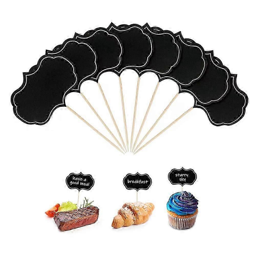 Packs of 48 Cheese Markers for Charcuterie Board, Blank Flags, Cheese Labels, Buffet Labels, Cupcake Name Tags