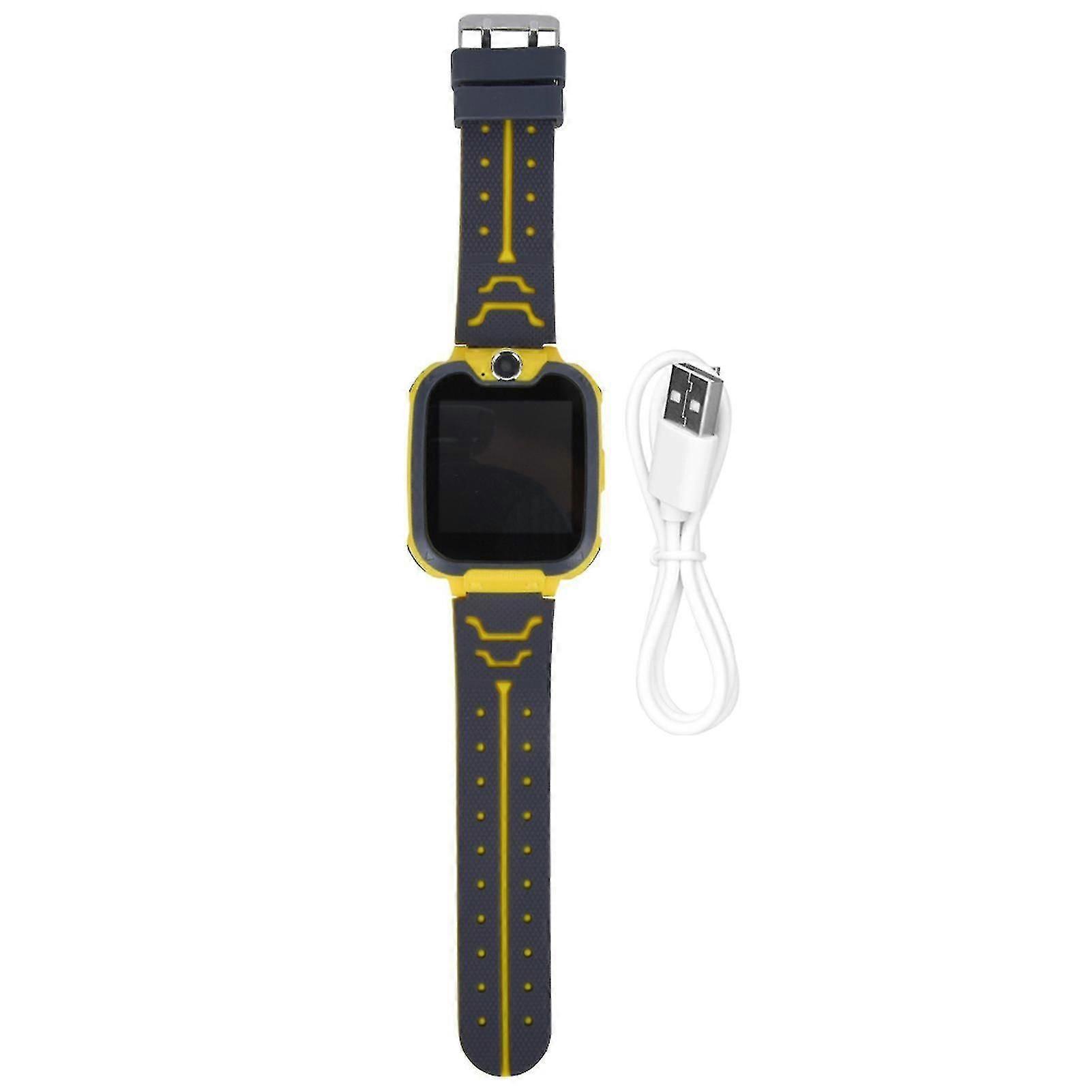 Children's Smart Phone Watch With Camera Game And Music Function Watch Xmas Gifts For Boys Girlsyellow