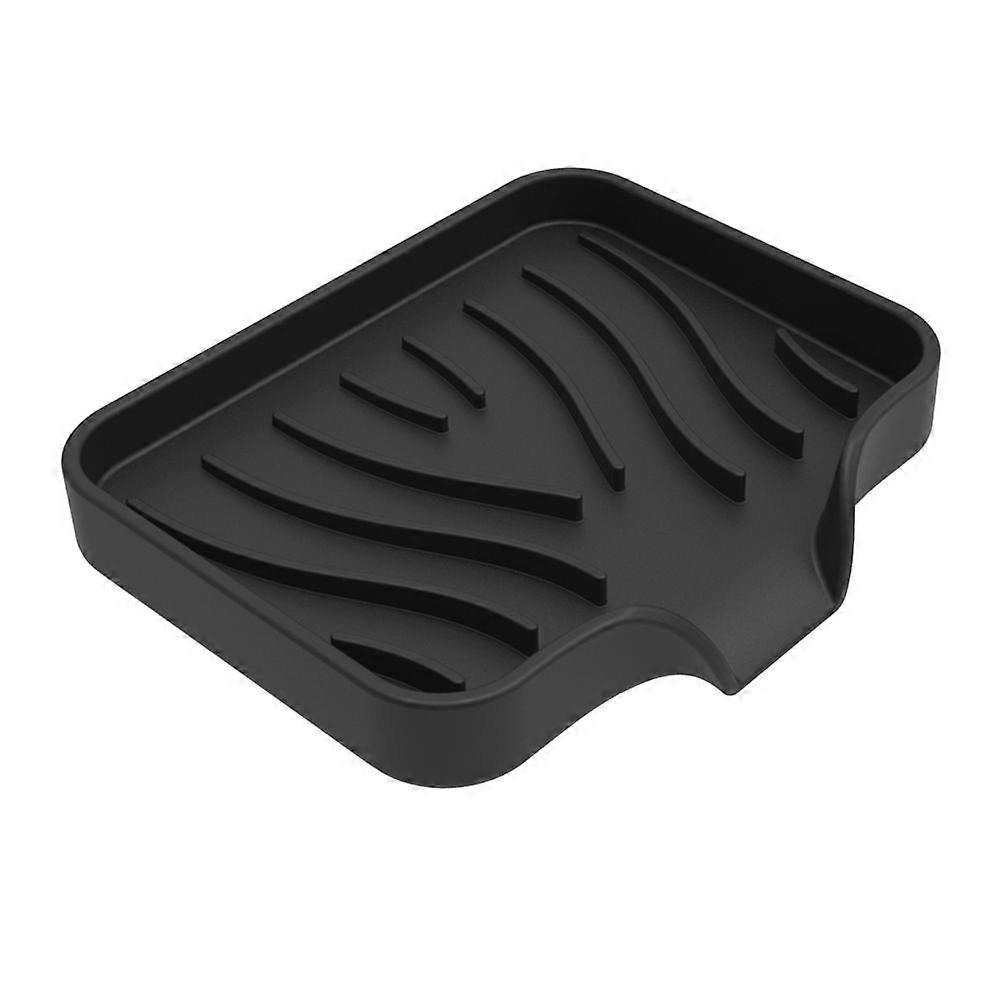 Kitchen Sink Silicone Soap Bar Holder Sponge Tray Countertop Organizer for Soap Dispenser