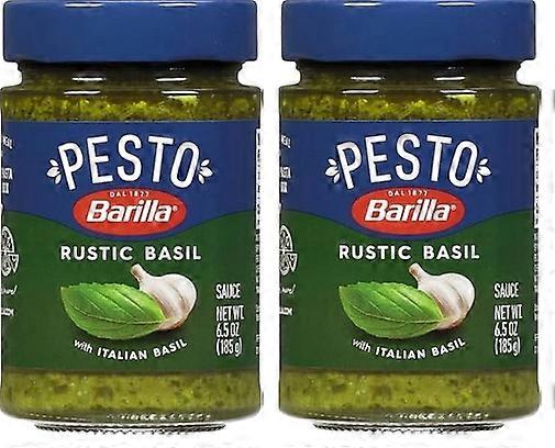Barilla Rustic Basil with Italian Basil Pesto Sauce 2 Pack