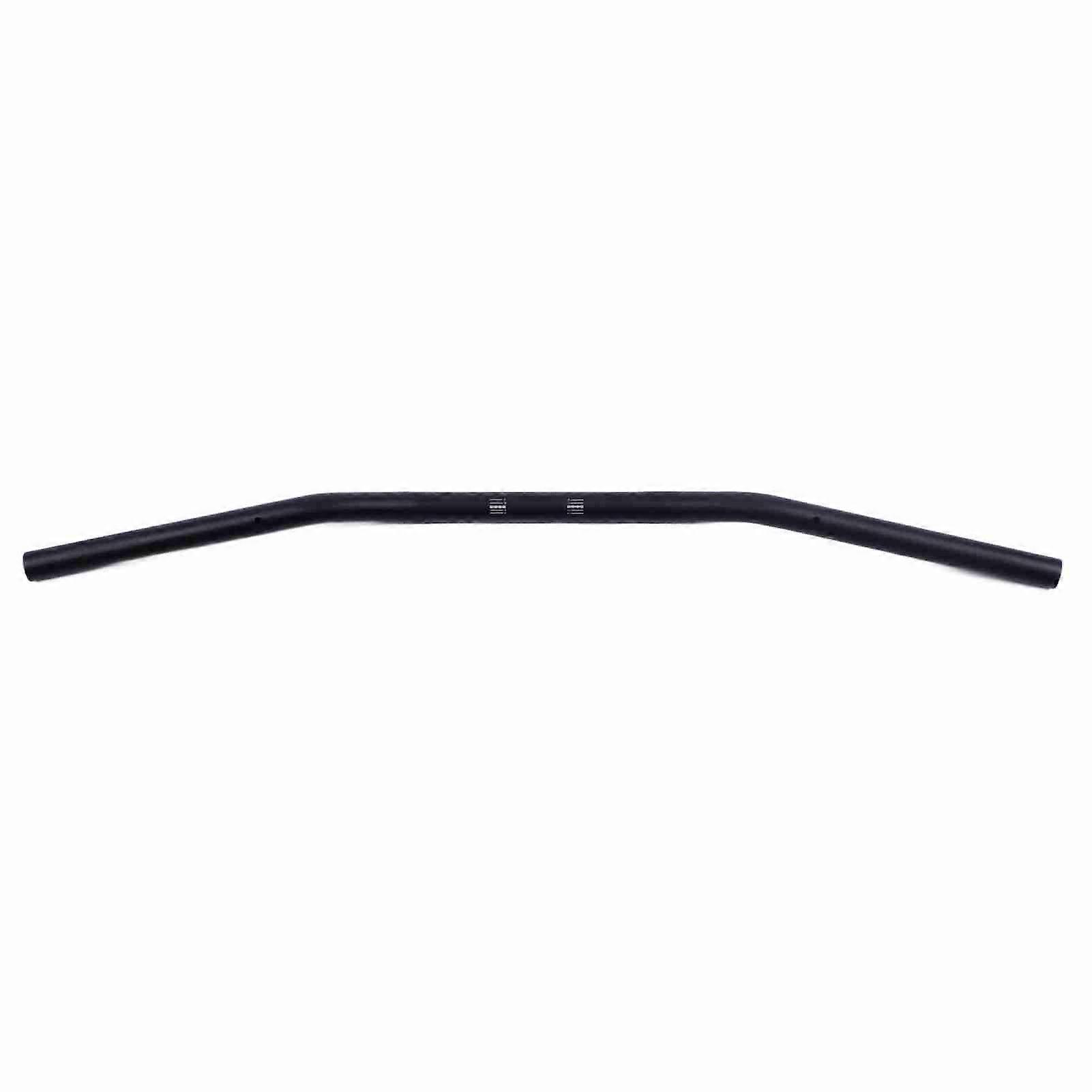 22mm Diameter Aluminum Alloy Retro Motorcycle Modified Handlebar Flat (Matte Black) Handle Bar