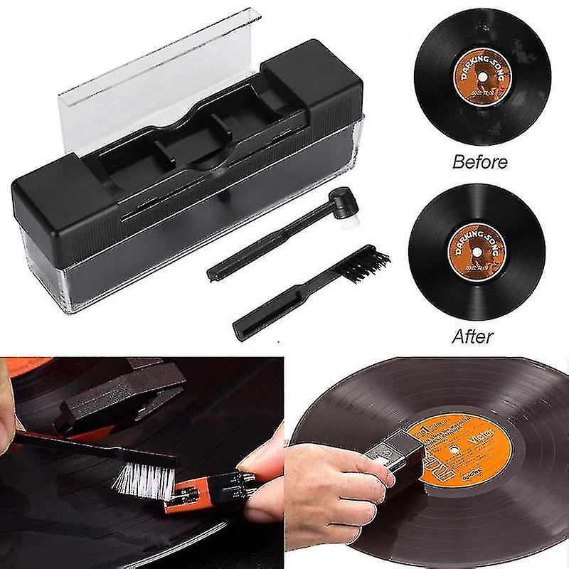 Record Brush Handle Carbon Fiber Dupont Clean Scrub Turntable Gramophone