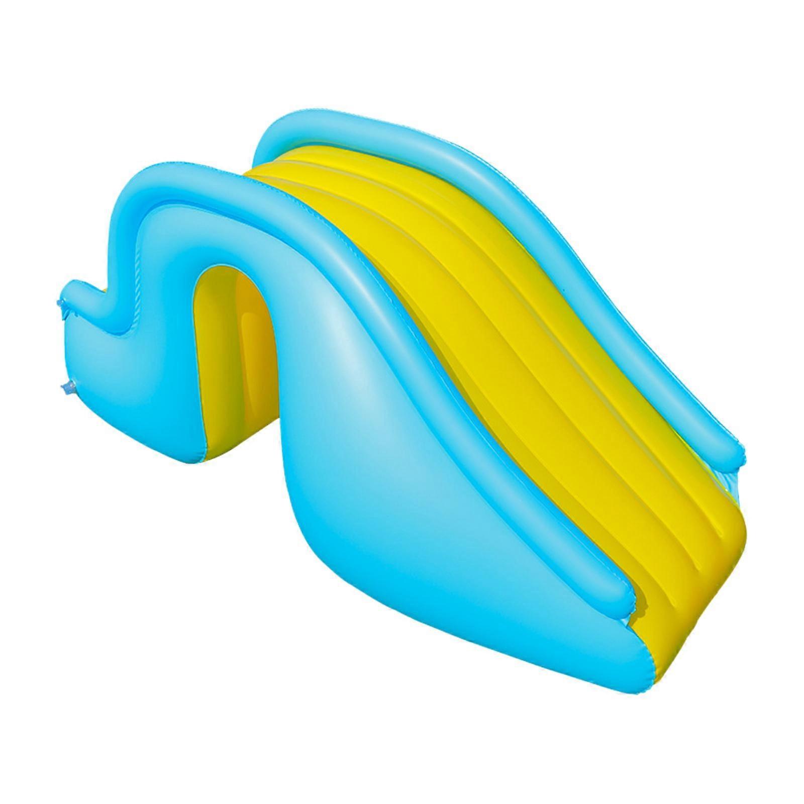 Inflatable Pool Slide Children Climber Slide for above Ground Pool Garden