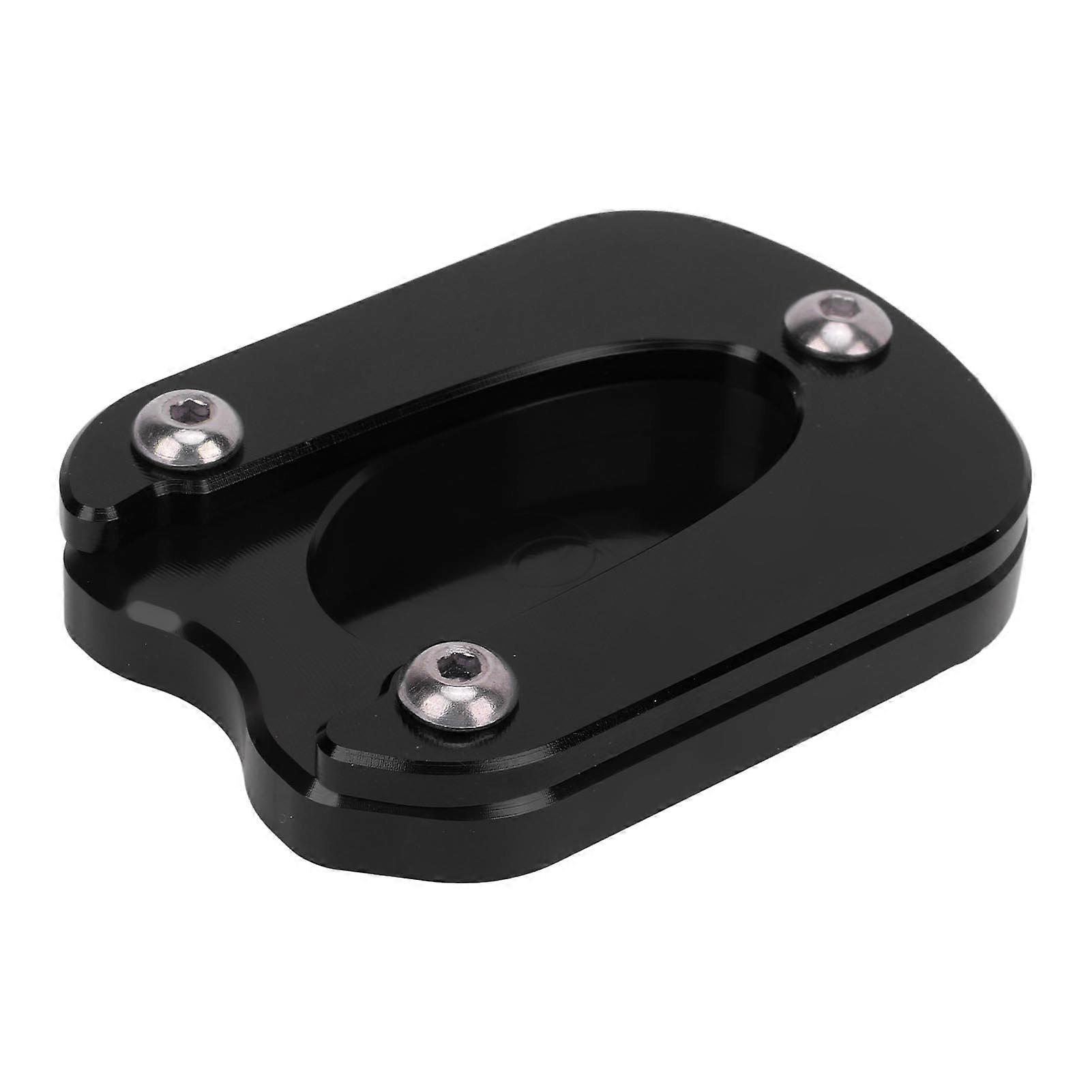Motorcycle Aluminum Alloy Side Stand Footrest Foot Pegs Replacement for Enfield Meteor 350 2021-2023 Black