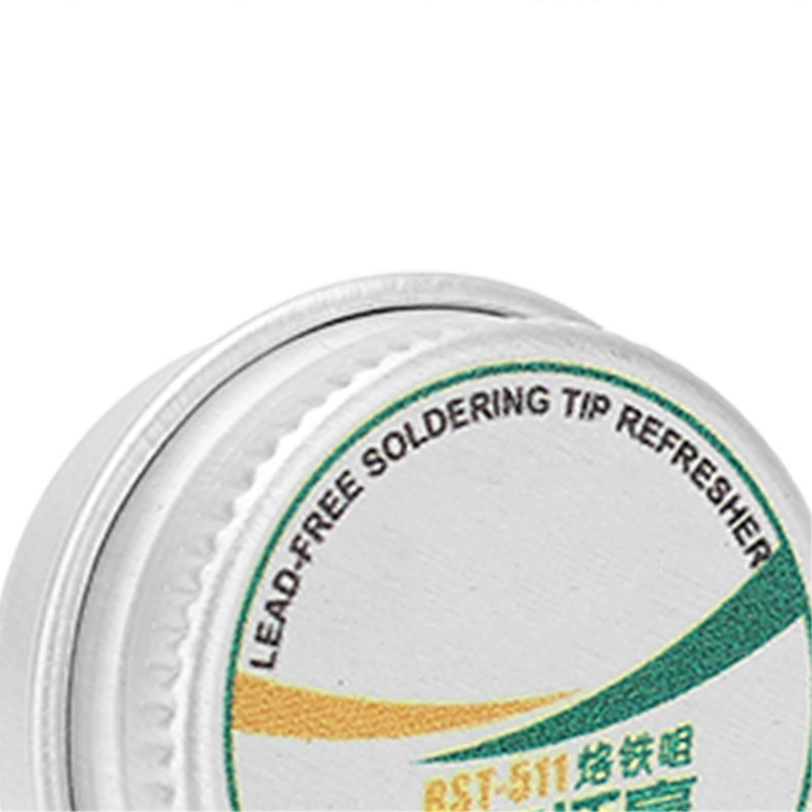 4 Pack Soldering Iron Tip Cleaning Paste, 8g, Tin Powder