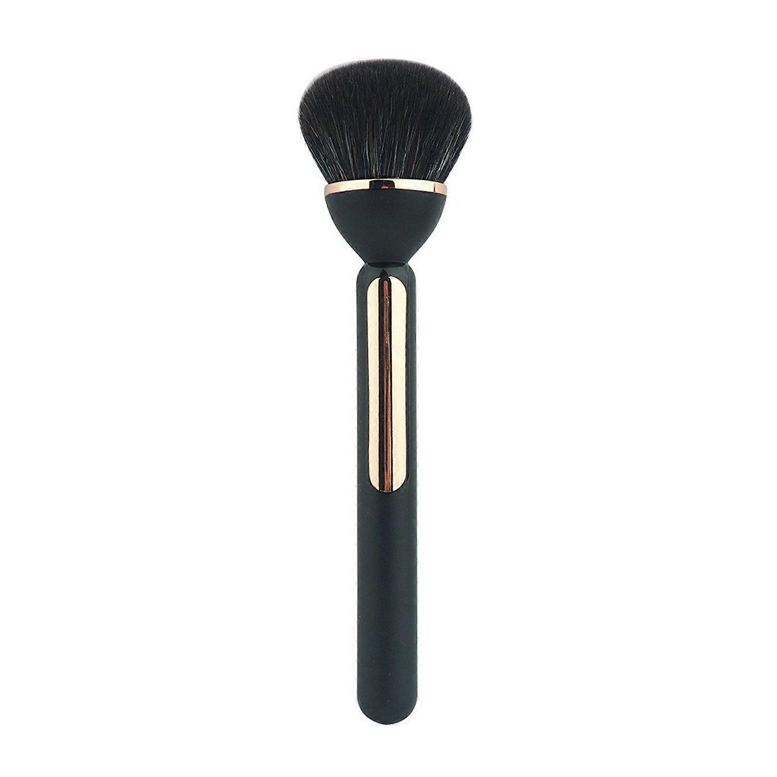 Makeup Brush for Blush Loose Powder Long Handle for Airbrushed Effect Contouring on Cheekbones & Nose Soft Bristles