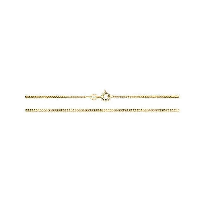 18ct Yellow Gold Close Curb Chain CQ162